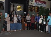 Polres Lamongan Sambut Pemudik Program SeruNU Mudik Gratis Kolaborasi PBNU dan Kapolri