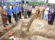 Pemerintah Kabupaten Tapanuli Utara Apresiasi Peletakan Batu Pertama Gerai Koperasi Desa Merah Putih Di Desa Sidagal