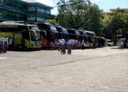 Polres Lamongan Layani Pengamanan Kepulangan 868 Santri Ponpes Sunan Drajat Gelombang Terakhir Jelang Idul Fitri