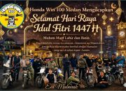 Komunitas Honda Win 100 Medan Sampaikan Ucapan Selamat Hari Raya Idul Fitri 1447 H
