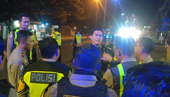 Pastikan Wilayah Tetap Kondusif Kapolres Turun Langsung Lakukan Patroli Harkamtibmas