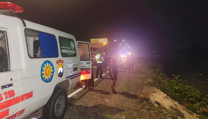 Polres Lamongan Tindak Lanjuti Laka Lantas Melalui Call Center 110