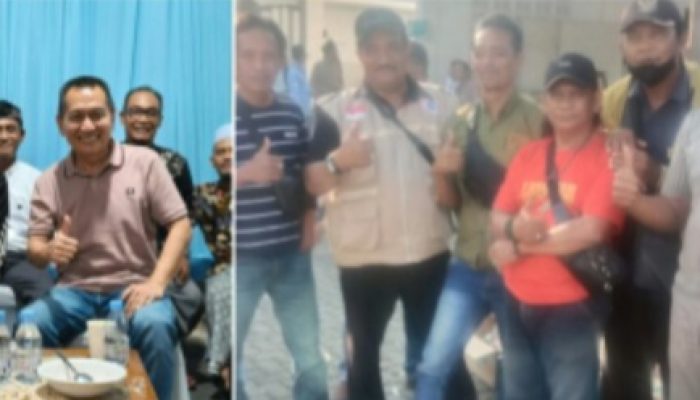 Keluarga Besar H Toni Hartono serta Ratna Shonda Membagikan Bingkisan THR Kepada Awak Media On Line Maupun Media Cetak Lamongan