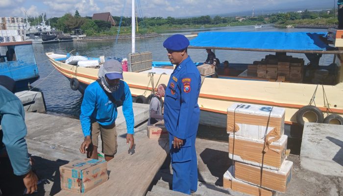 Aipda Haerul Umam, S.H Turun Langsung Kelapangan Ditempat Pelabuhan Marina Boom