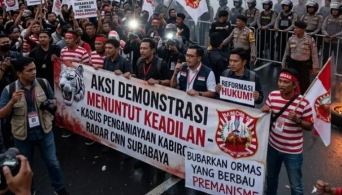 Penganiayaan Kabiro Surabaya, Jurnalis Radar CNN dan Ormas MADAS Bakal Gelar Aksi.