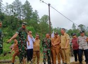 Kabupaten Tapanuli Utara Dukung Groundbreaking Jembatan Sitakka Kecamatan Tarutung