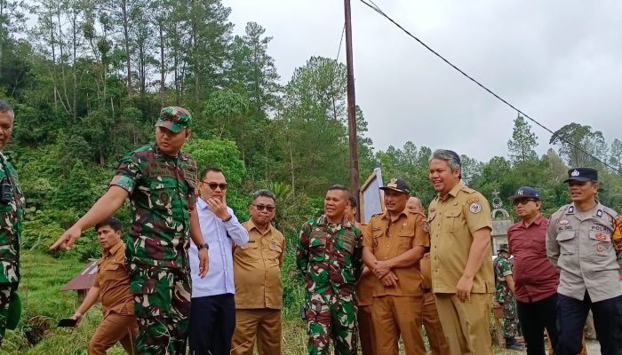 Kabupaten Tapanuli Utara Dukung Groundbreaking Jembatan Sitakka Kecamatan Tarutung