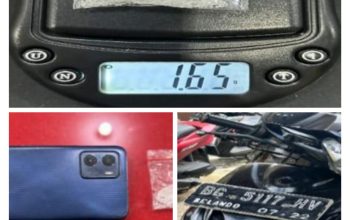 Pemuda di Lubuk Linggau Ditangkap Polisi Bawa Sabu 1,65 Gram di Stang Motor