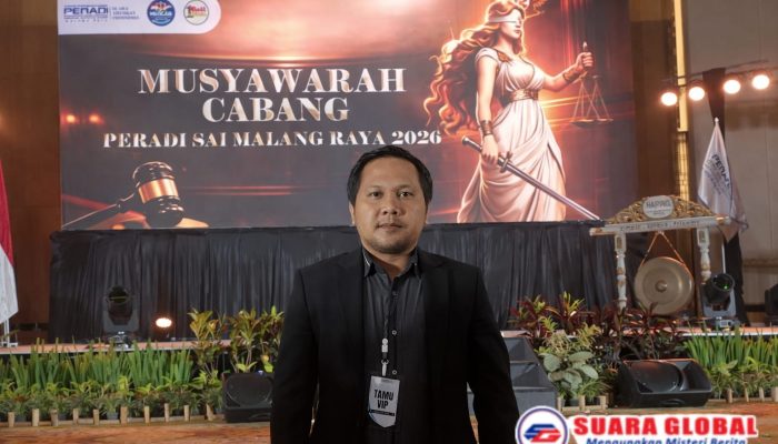 Wakil Ketua DPC PERADI Malang menghadiri undangan Musyawarah Cabang (Muscab) Peradi Suara Advokat Indonesia di Malang