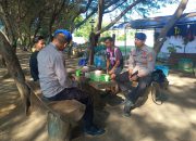  Aipda I Nyoman Suma Menghimbau Kepada Masyarakat Wisata Untuk Selalu Waspada Terhadap Perubhan Cuaca