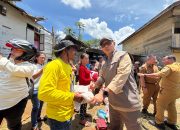 Bupati Tapanuli Utara Kunjungi warga Terdampak Angin Puting Beliung Di Dua Desa Kecamatan Sipoholon Dipastikan Cepat Pemulihannya