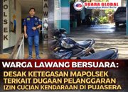 ‎Mapolsek Didesak Tegas Tindak Dugaan Pelanggaran Izin Cucian Kendaraan di Pujasera Malang