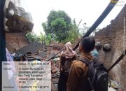 Satu Rumah Rusak Parah Dan Tujuh Rumah Rusak Ringan Akibat Puting Beliung Yang Menerjang Desa Klanting Sari