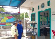 Aipda I Nyoman Suma Turun Langsung Perketat Patroli Di Kawasan Gardu Induk PLN Kabel Head Bawa Laut