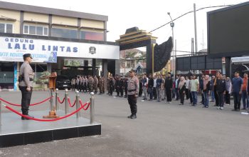 Kapolres Lamongan Pimpin Langsung Apel Gelar Sabuk Kamtibmas, Perkuat Sinergitas Jaga Stabilitas Daerah