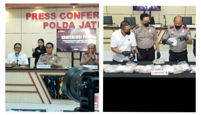 Pertama Kali Dalam Sejarah, Ditresnarkoba Polda Jatim Amankan Temuan Narkotika 27,83 Kg Kokain di Giligenting Sumenep