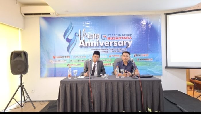HUT Ke Empat PT. RADEN GROUP NUSANTARA Komitmen Berkontribusi Untuk Kepentingan Publik