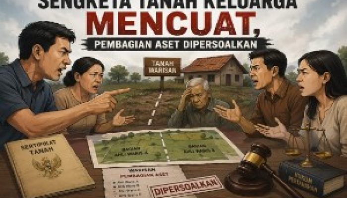 Sengketa Tanah Keluarga Mencuat, Pembagian Aset Dipersoalkan