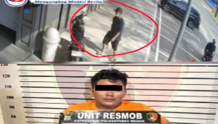 Pelaku Pencurian Sepeda Motor di Percut Sei Tuan Ditangkap Saat Beraksi
