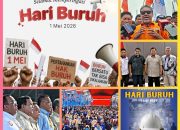 Presiden Prabowo Subianto Hadiri May Day 2026 di Monas