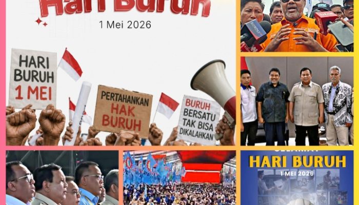 Presiden Prabowo Subianto Hadiri May Day 2026 di Monas