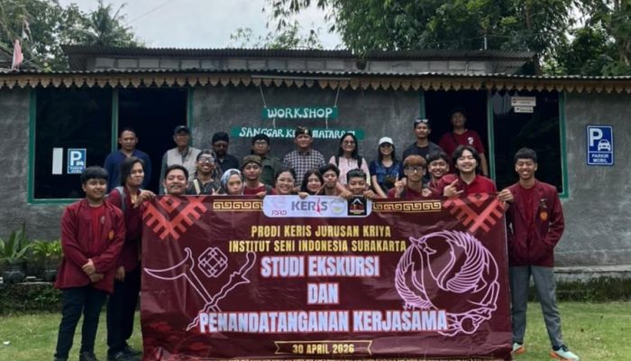 Sanggar Keris Mataram (SKM) Yogyakarta: Sepakati Kerjasama dengan Prodi Keris ISI Surakarta