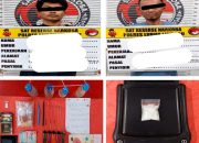 Satresnarkoba Lubuk Linggau Ringkus Dua Pelaku Satu Berperan sebagai Kamera