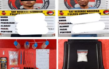 Satresnarkoba Lubuk Linggau Ringkus Dua Pelaku Satu Berperan sebagai Kamera