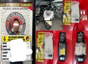 Satresnarkoba Lubuk Linggau Tangkap Kurir Sabu 1 Kilogram