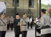 Tongkat Estafet Wakapolres Musi Rawas Resmi Berganti, Sertijab Berlangsung Khidmat Meski Diguyur Gerimis