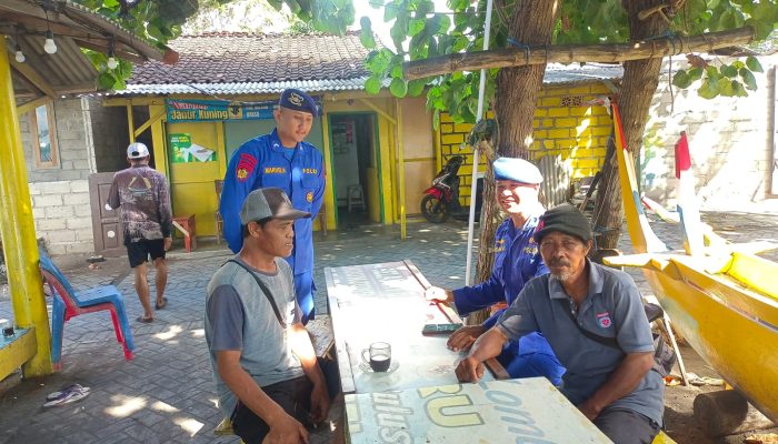 Satpolairud Cegah Kriminalitas Aipda I Nyoman Suma Lakukan Ini