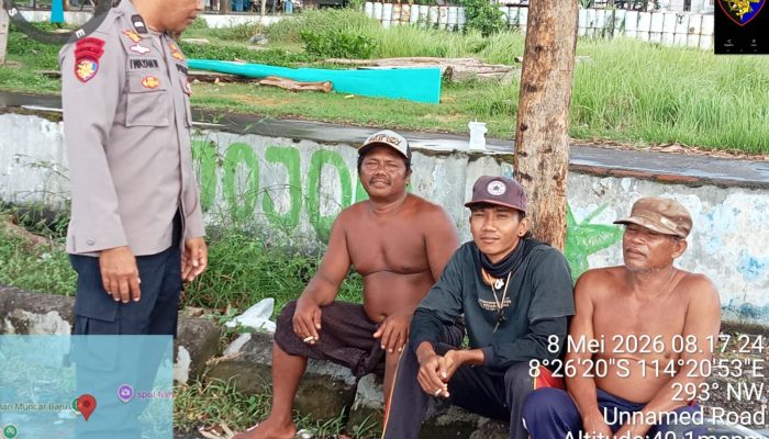 Satpolairud Lakukan Pendekatan Humanis Kepada Masyarakat Nelayan Aipda I Wayan Wedhana Lakukan Ini
