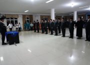 Bupati Tapanuli Utara Lantik Pejabat Eselon II Dalam Rangka Segarkan Birokrasi Sembari Memberi Deadline Satu Minggu Serahkan Program Konkret 