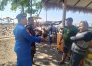 Aipda Haerul Umam Giat Patroli Dialogis Serta Himbau Untuk Selalu Mengutamakan Keselamatan Sa’at Beraktivitas Di Area Pantai Marina Boom