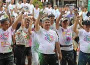 Pemerintah Kabupaten Tapanuli Utara Komit Dukung Event Pariwisata Berkelanjutan Colour Run Sukses Sedot Ratusan Peserta