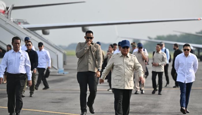 Tiba di Jawa Timur Presiden Prabowo Resmikan 166 SPPG Polri Museum Marsinah serta Panen Raya Jagung