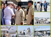 Presiden Prabowo Subianto Serahkan Alutsista Kepada TNI