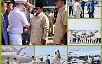 Presiden Prabowo Subianto Serahkan Alutsista Kepada TNI