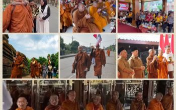 55 Bhikkhu Walk for Peace 2026 Ziarah ke Makam Gus Dur