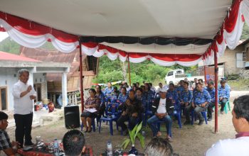 Pemerintah Kabupaten Tapanuli Utara Apresiasi Keberhasilan Ketahanan Pangan Desa Hutalontung Kecamatan Muara