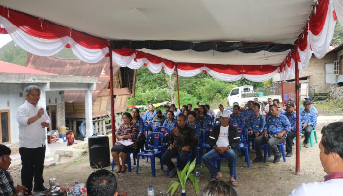 Pemerintah Kabupaten Tapanuli Utara Apresiasi Keberhasilan Ketahanan Pangan Desa Hutalontung Kecamatan Muara