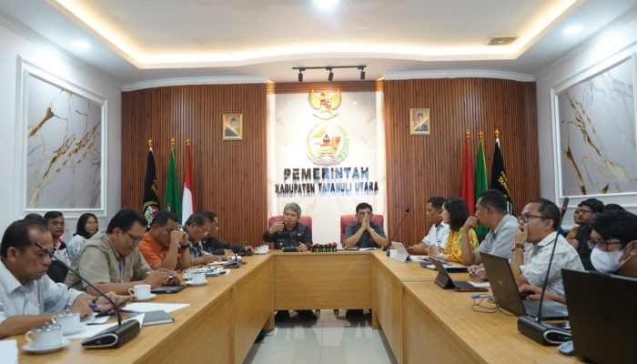 Wakil Bupati Tapanuli Utara Membuka Secara Resmi Rapat Pemaparan Rencana Aksi Perangkat Daerah Periode 2026-2029