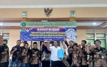 Suherno Widyanto Menangkan Pilkades Klanting Sari 2026 Dengan Selisih Suara Cukup Signifikan