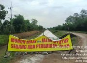 Proyek Betonisasi Jalan Kedaton Purwajaya Segmen 1 Rampung