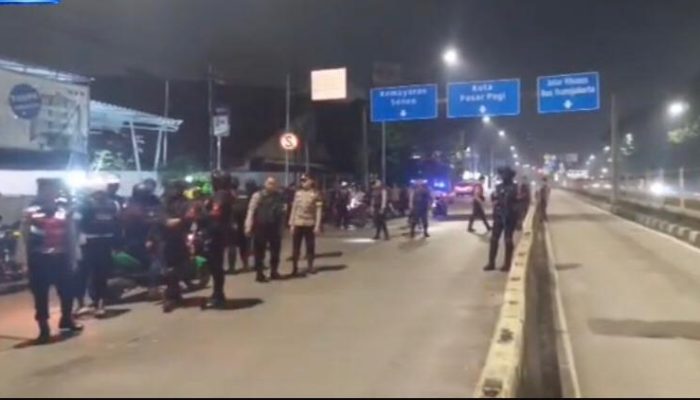 Polres Metro Jakarta Pusat Gelar Patroli Gabungan di Malam Iduldha 1447 H Tekan Kriminalitas