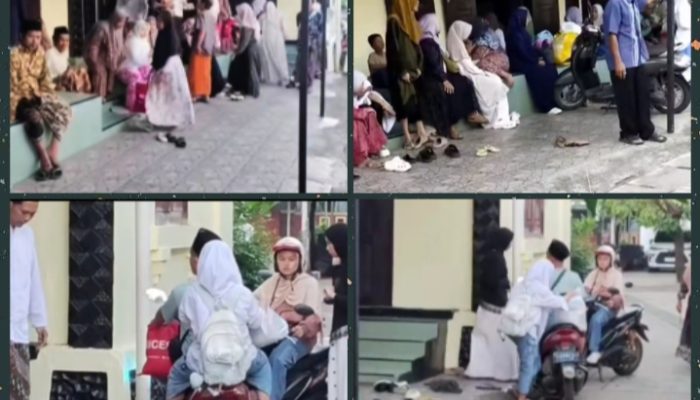 Ratusan Santriwati Dijemput Orang Tua Setelah Pimpinan Padepokan Diamankan Polisi