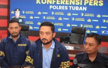 Polres Tuban Berhasil Ungkap Jaringan Pengedar Uang Palsu di Grabagan