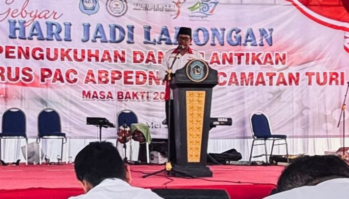 Drs Suyatno Aktifis LSM Lira Dikukuhkan Sebagai Ketua PAC ABPEDNAS Kecamatan Turi