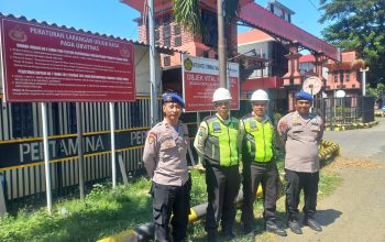 Menjaga Keamanan Di Objek Vital Nasional Personel Satpolairud Resta Banyuwangi Lakukan Ini