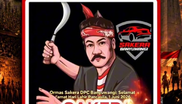 Ormas Laskar Sakera DPC Banyuwangi: Selamat Hari Lahir Pancasila